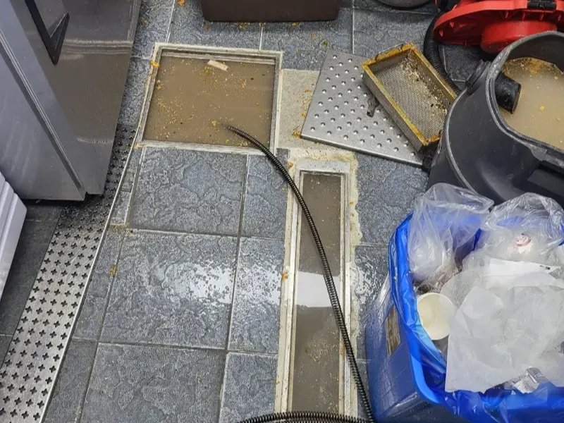 음성 상가·주방 배관 작업사례 4